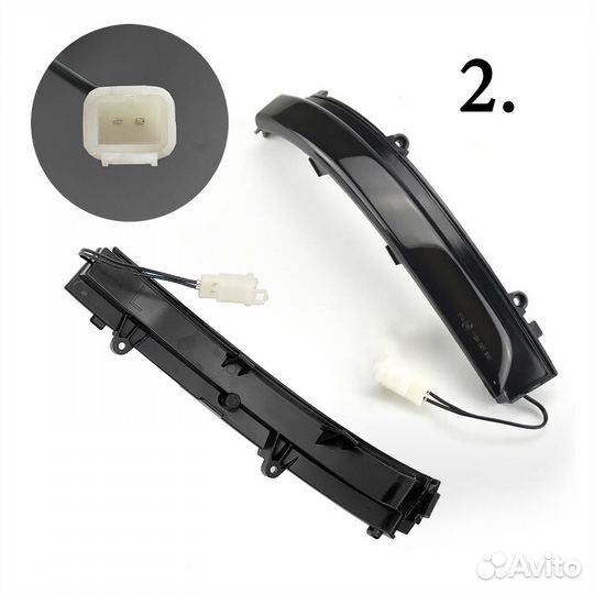 Динамические поворотники VW Passat B7 CC Jetta 6