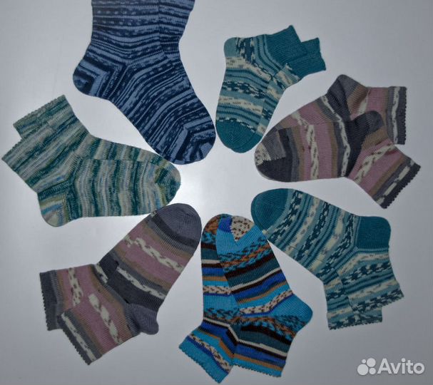 Носки вязаные ручной работы