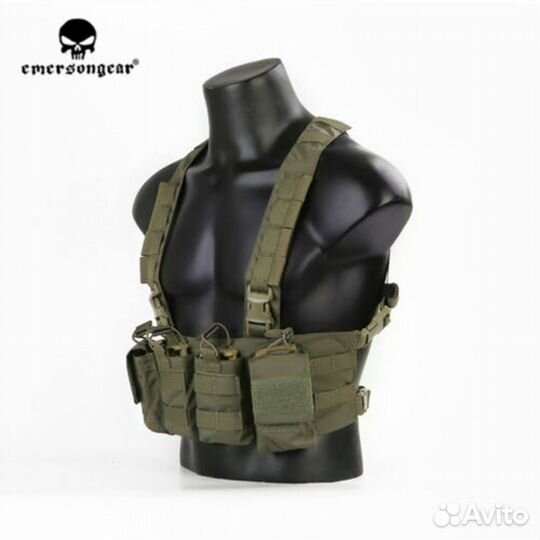 Разгрузка Emerson easy Chest Rig (олива)