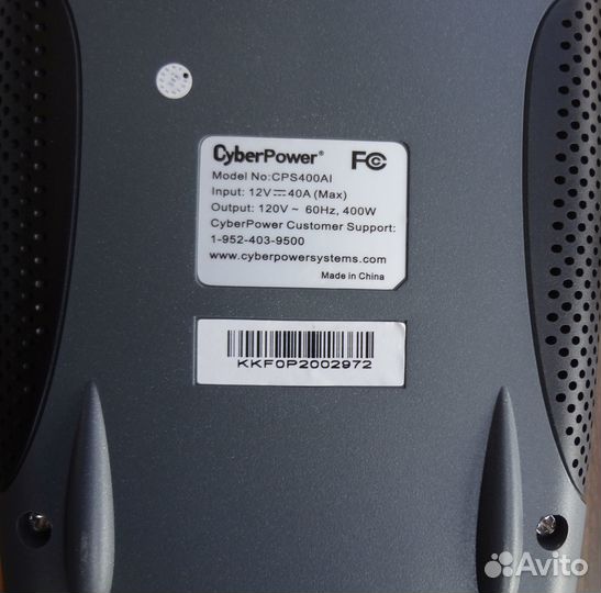 Инвертор 120В CyberPower CPS400AI 400Вт