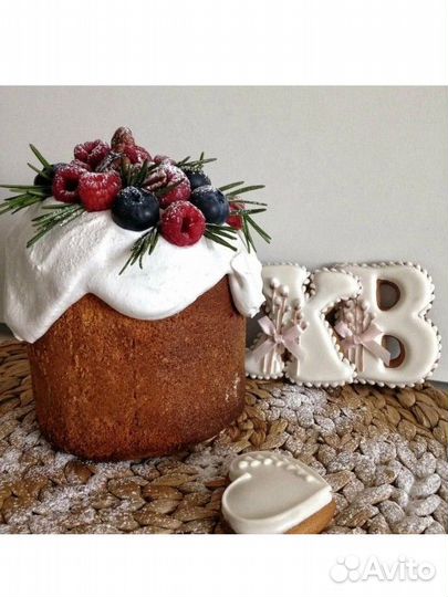 Пасхальный кулич домашний