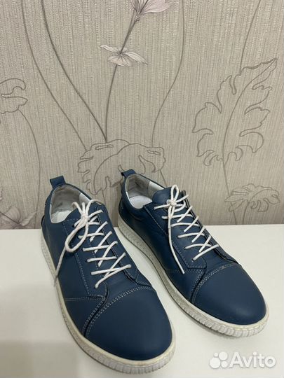 Полуботинки натуральная кожа 40