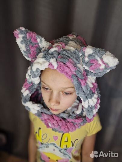 Балаклава с ушками