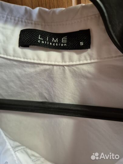 Рубашка белая женская lime новая 40-42