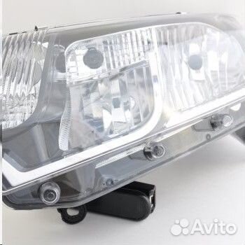 Фара Renault Logan Sandero лев. 2014-2017 г. /черн