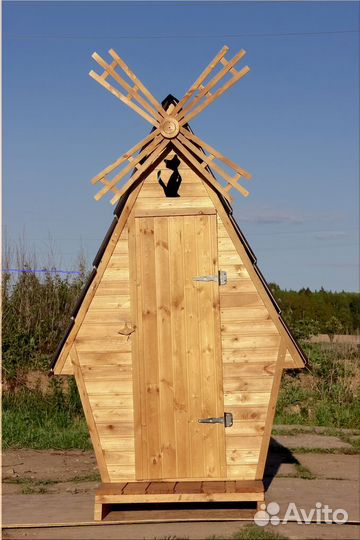 Дачный туалет с установкой HAT116