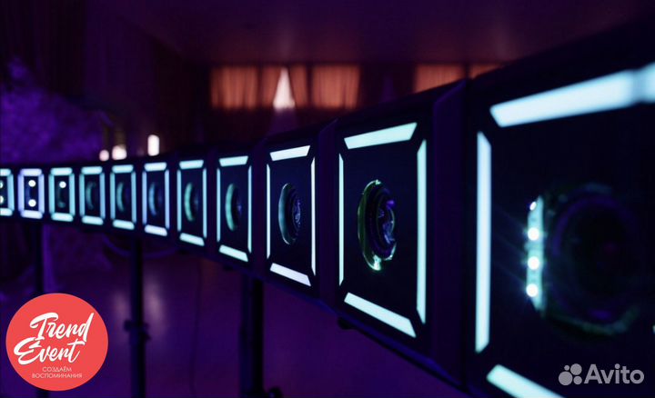 Аренда от 2ч фотозоны буллет тайм на мероприятие