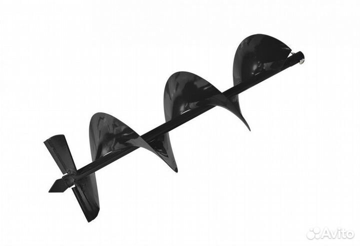 Шнек для грунта для мотобуров 300 мм