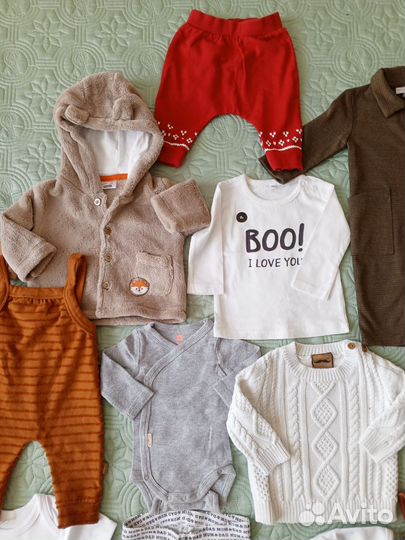 Пакет фирменных вещей для новорожденных до 3 мес