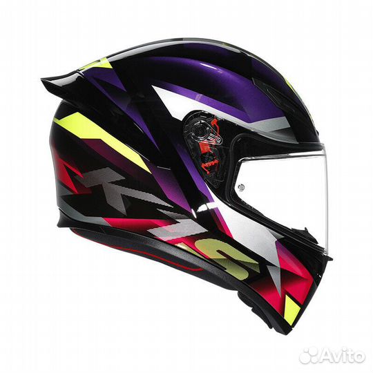 Agv K1 S E2206 Fastlap Мотошлем Purple Pink Фиолетовый