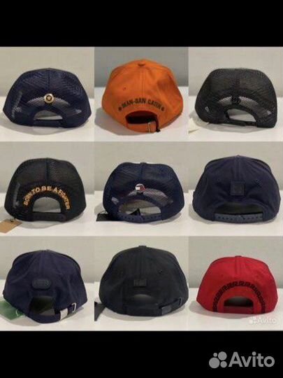 Бейсболка кепка разных брендов (premium)
