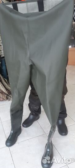 Полукомбинезон рыбацкий с сапогами из пвх