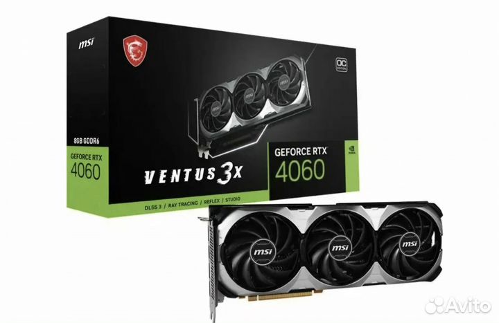 Видеокарта MSI nvidia GeForce RTX 4060