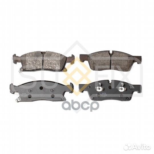 Колодки тормозные дисковые перед прав/лев S