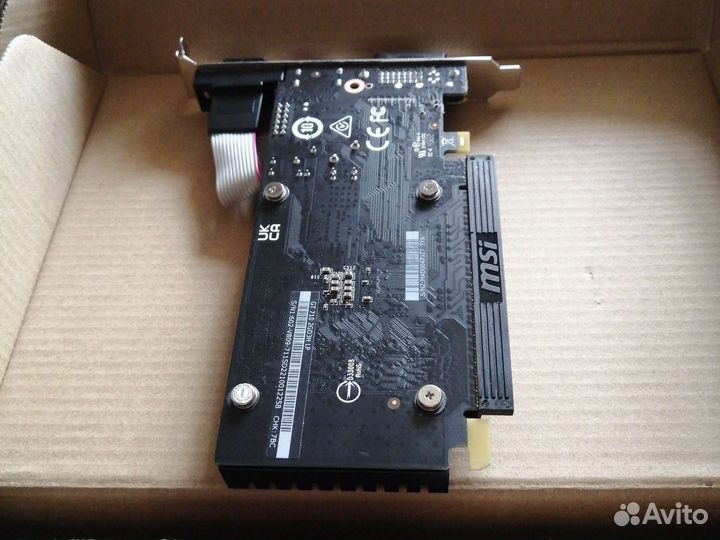 Видеокарта msi Geforce GT 710 Silent lp 2048mb