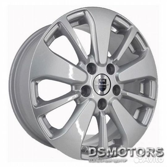 Диски кс688 6.5/16 5x114.3 ET38 d67.1 сильвер