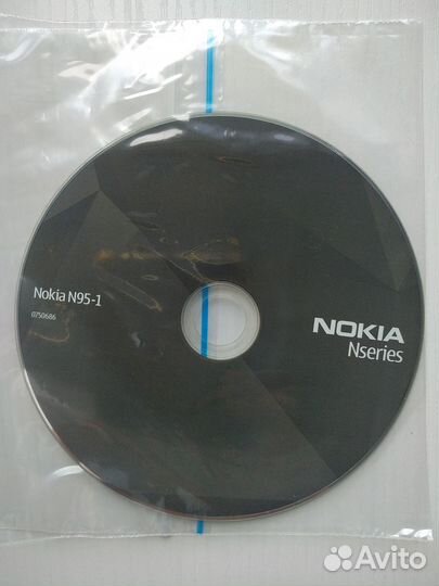 Установочный диск для телефона Nokia N95