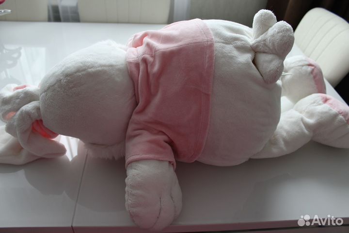 Большая мягкая игрушка заяц