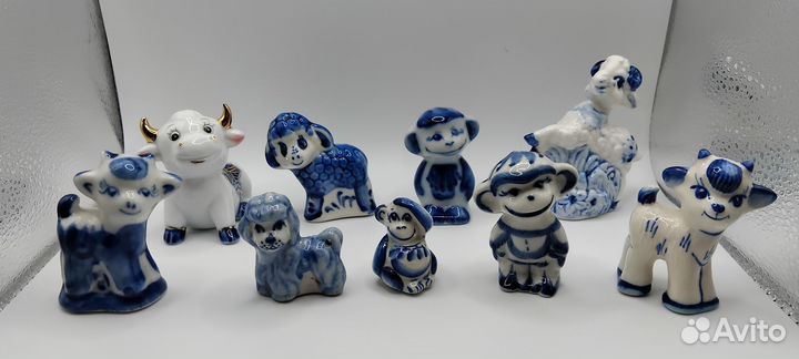 Статуэтки Гжель