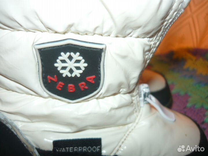 Сапожки zebra