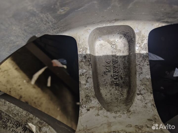 Колеса в сборе r17 зимние Mitsubishi