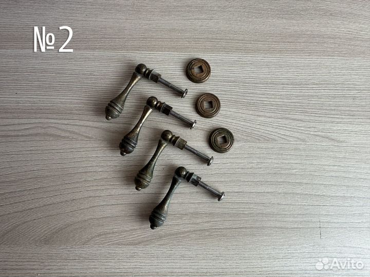 Дверные ручки и мебельная фурнитура СССР