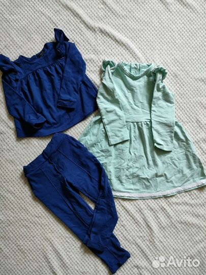 Пакет одежды для девочки 110/116