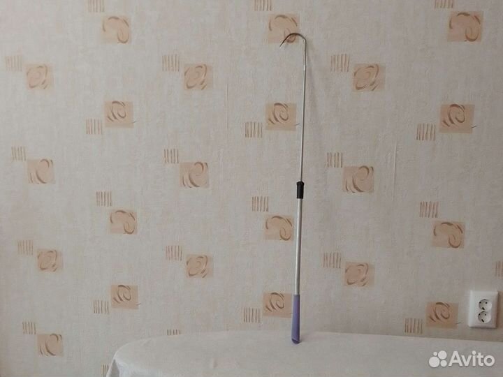 Телескопический багор для рыбалки. Катушка рыб