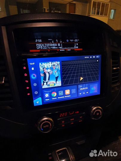 Магнитола Mitsubishi Pajero 4 Teyes