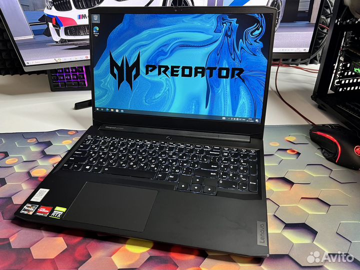 Lenovo Gaming Ryzen 5 5600H + RTX3050 Ti 16Ram