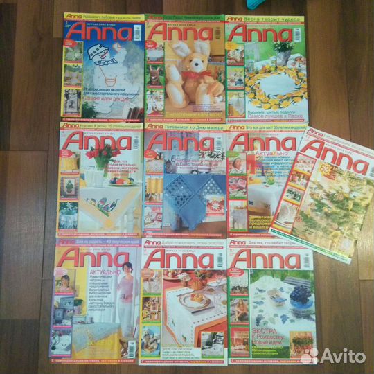 Журналы по рукоделию Anna от Burda