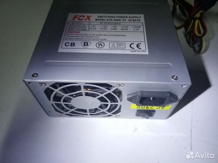 Блок питания для пк 400w