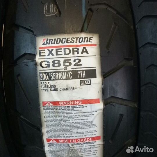 Мотошина 200 55 16 Bridgestone G852