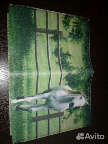 Обложка на паспорт с лошадью