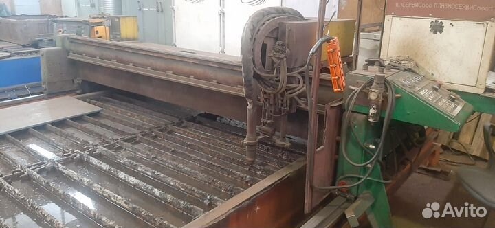 Портальная (рельсовая) установка термической резки