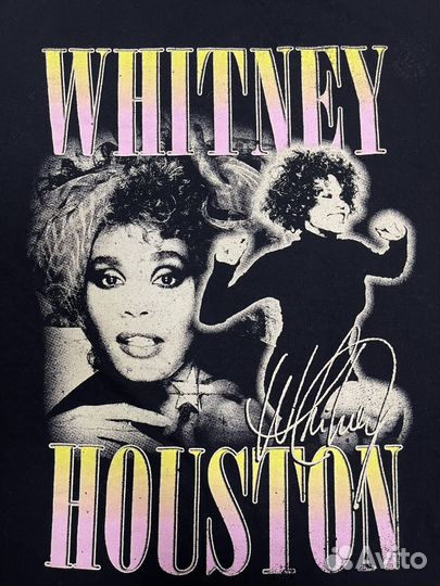 Футболка Whitney Houston официальный мерч