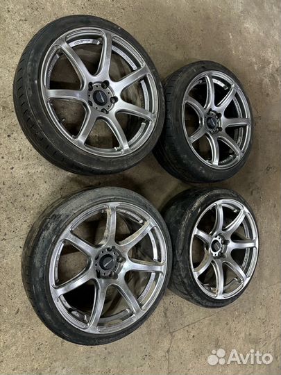 Литые диски r18 5x114 3 work