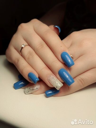 Аппаратный маникюр с покрытием гель-лак