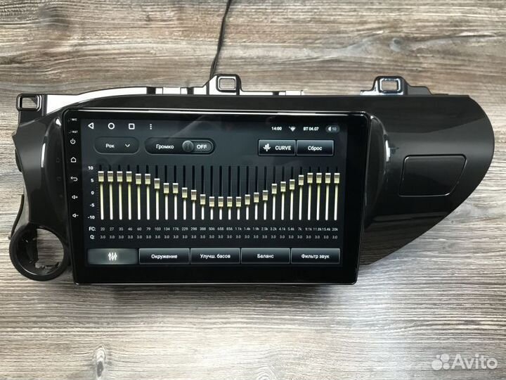 Магнитола Toyota Hilux Teyes CC3