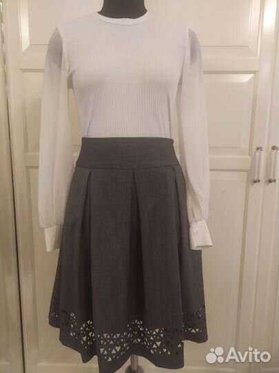 Школьная форма для девочки серая