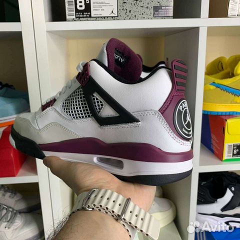 Кроссовки Nike Air Jordan 4 Retro X PSG