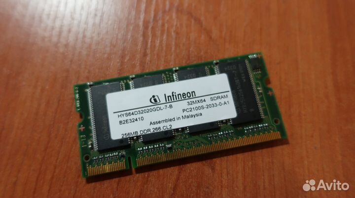 Оперативная память для ноутбуков Sodimm DDR 1.5G