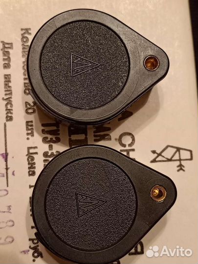 Карманная складная лупа. 6-Х. СССР