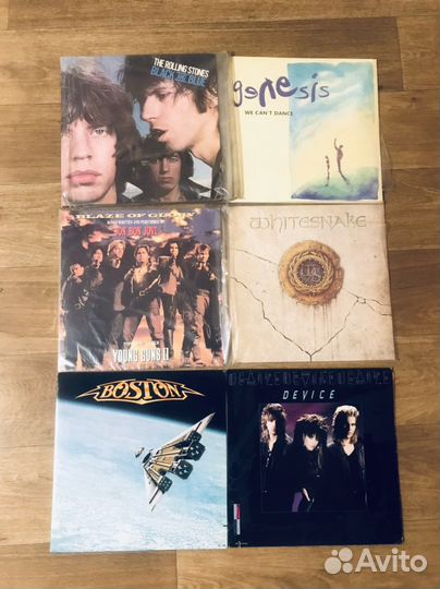 Зарубежные пластинки