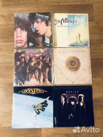 Зарубежные пластинки