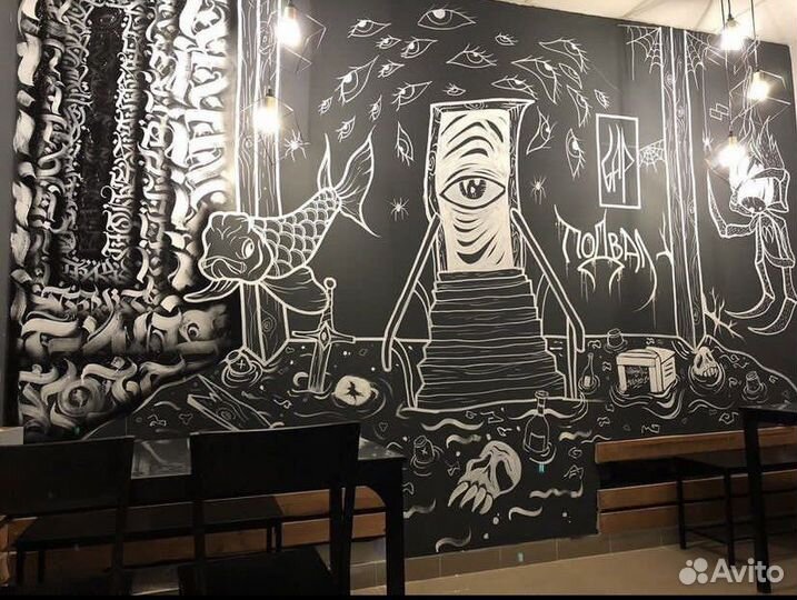 Художник роспись стен