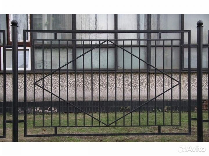 Металлические ограждения сварные