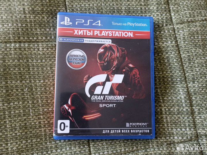 Игра Grand turismo sport ps4