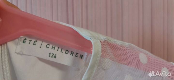 Блузка для девочки (школьная форма)