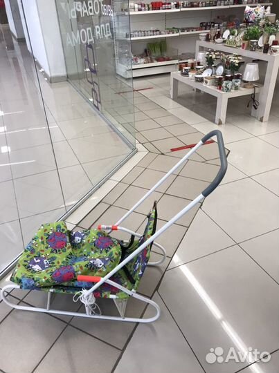 Детские санки новые